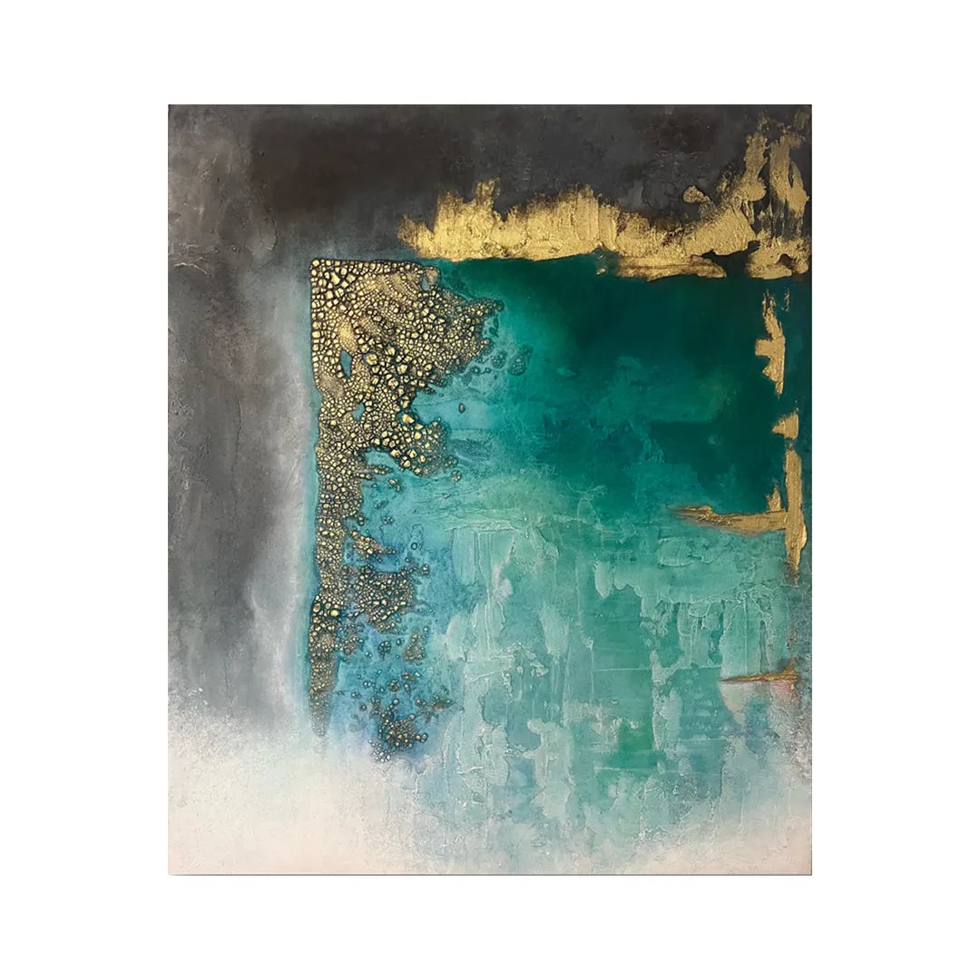 Hidden lake/gold stone